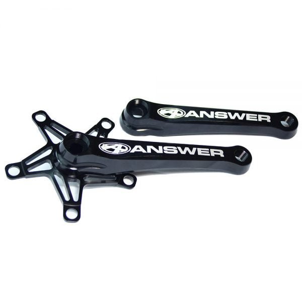 Answer Alloy Mini Cranks Black - Trackstars BMX