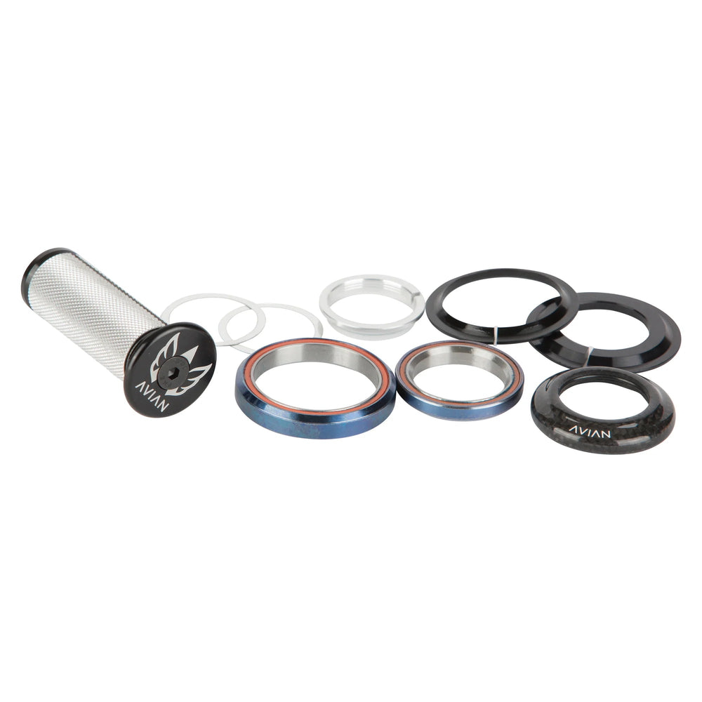 Avian Carbon Integrated Tapered BMX Headset - 1 - 1/8" to 1.5" - Trackstars BMX