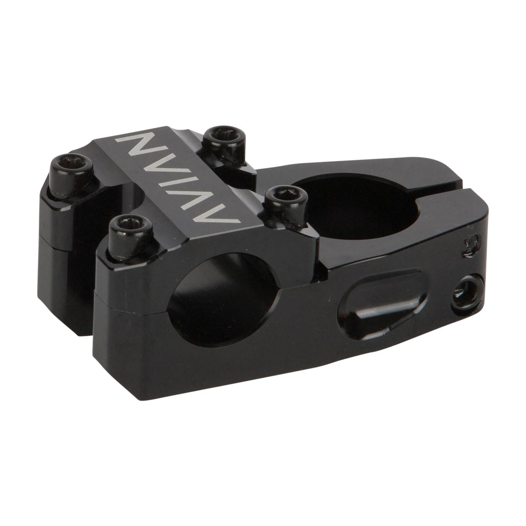 Avian Scorcher Top Load BMX Stem - 1" - Black - Trackstars BMX
