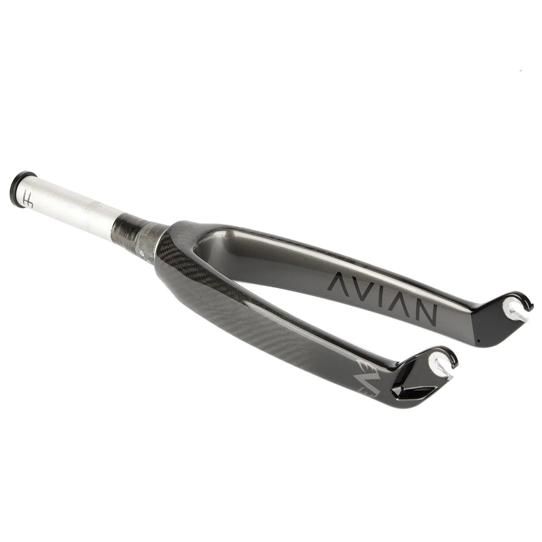 Avian Versus Youth Carbon BMX Fork - 20"x1" - Gloss Black - Trackstars BMX