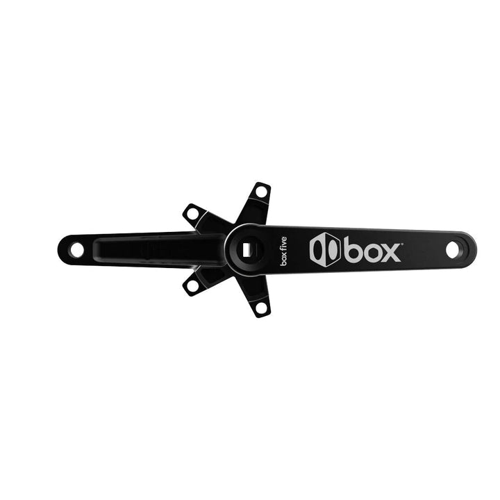 Box Five Square Taper Crankset Black - Trackstars BMX