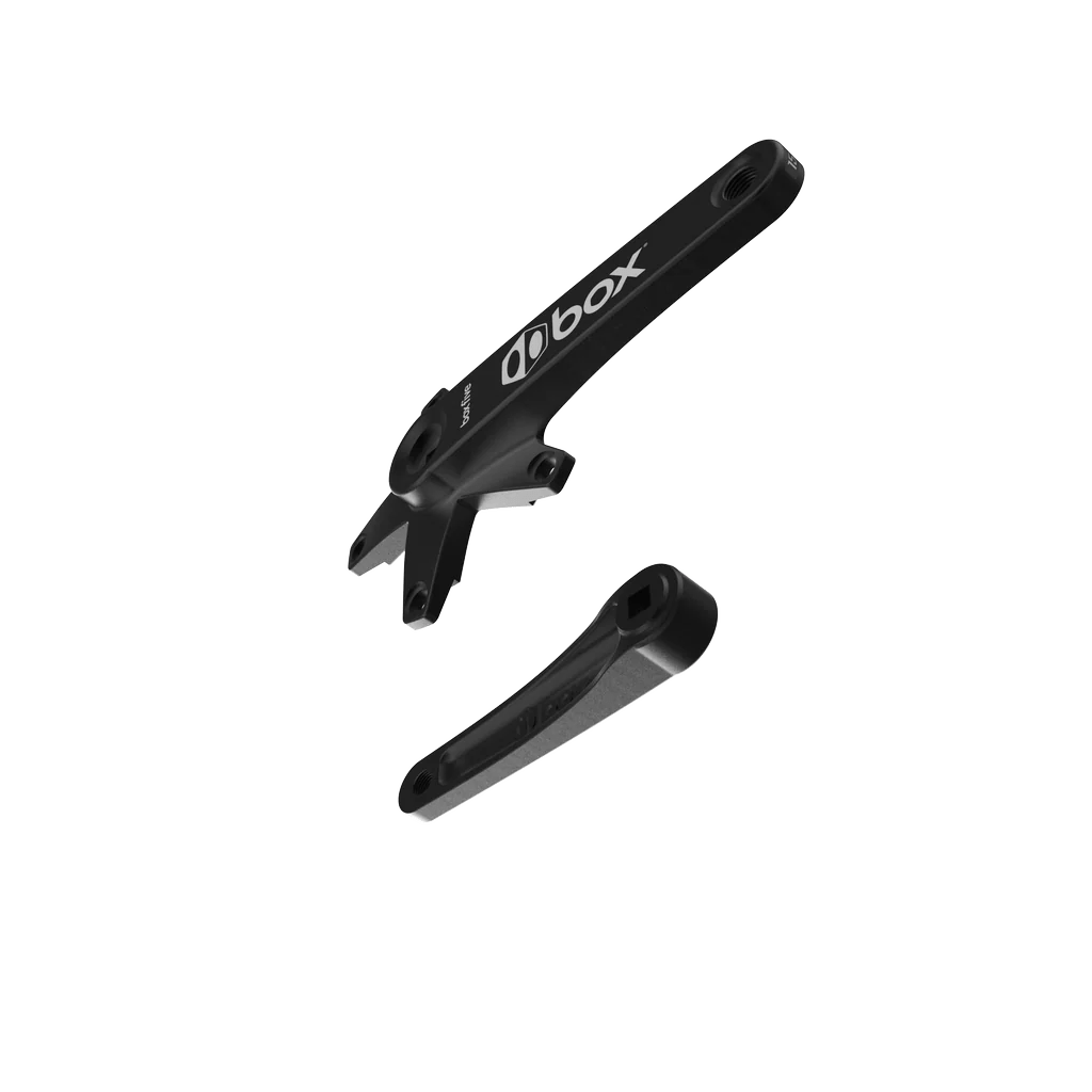 Box Five Square Taper Crankset Black - Trackstars BMX