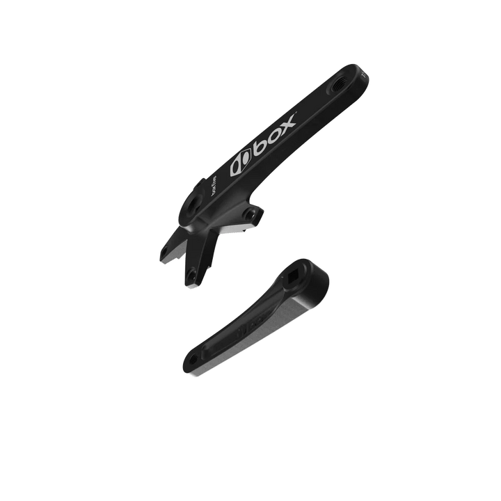 Box Five Square Taper Crankset Black - Trackstars BMX