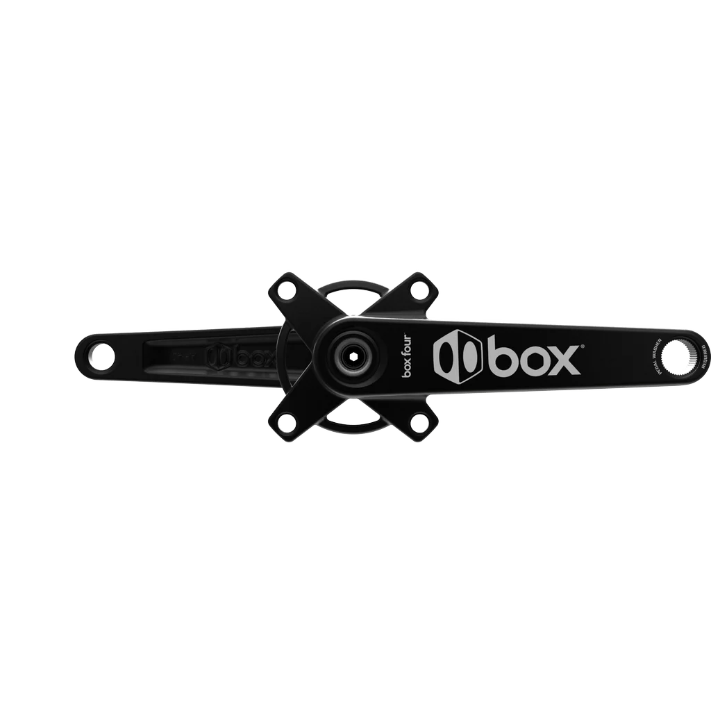 Box Four 2 - Piece Crankset Black - Trackstars BMX
