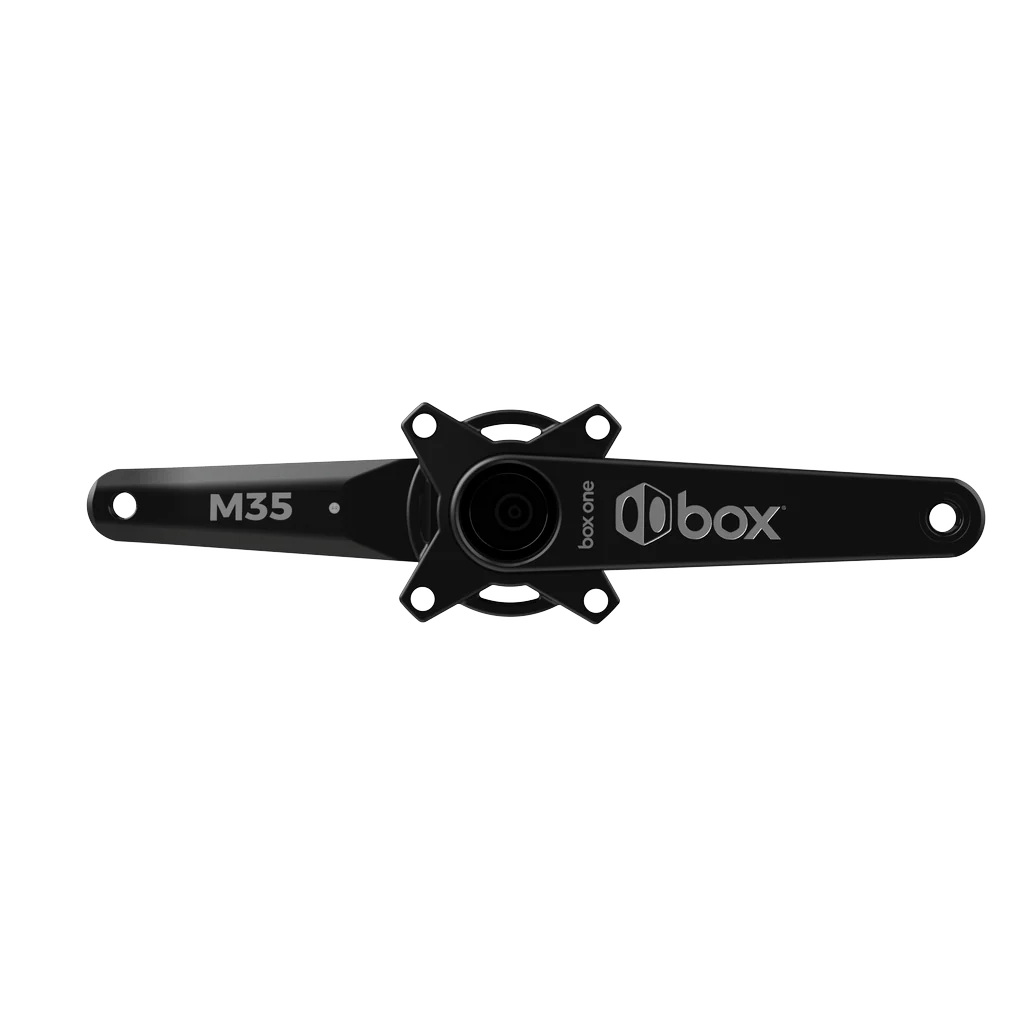 Box One Oversized M35 Crankset Black - Trackstars BMX
