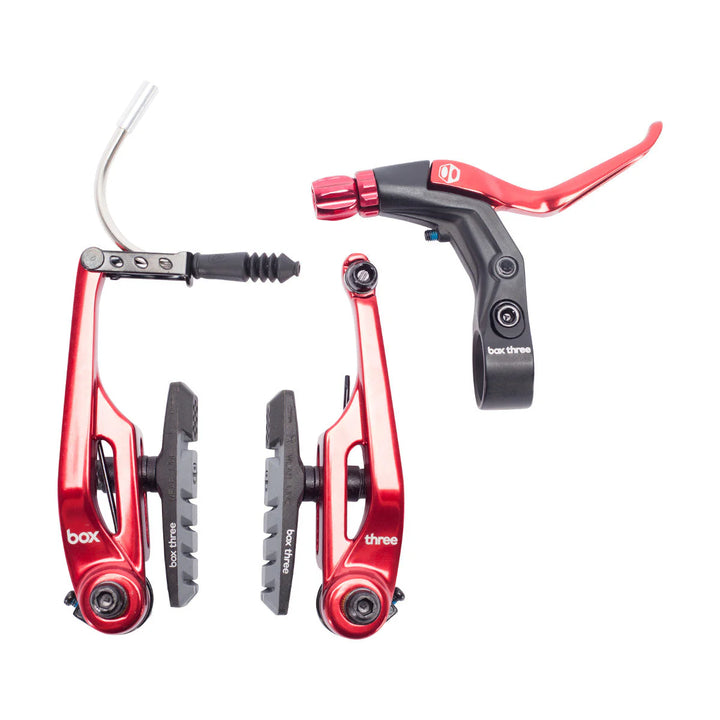 Box Three Brake Kit Red