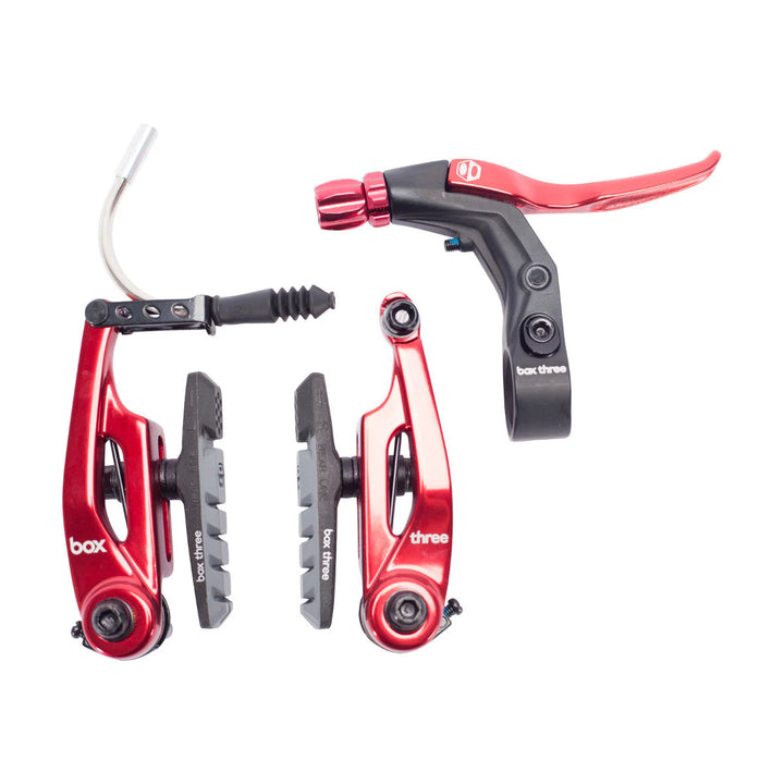 Box Three Brake Kit Red