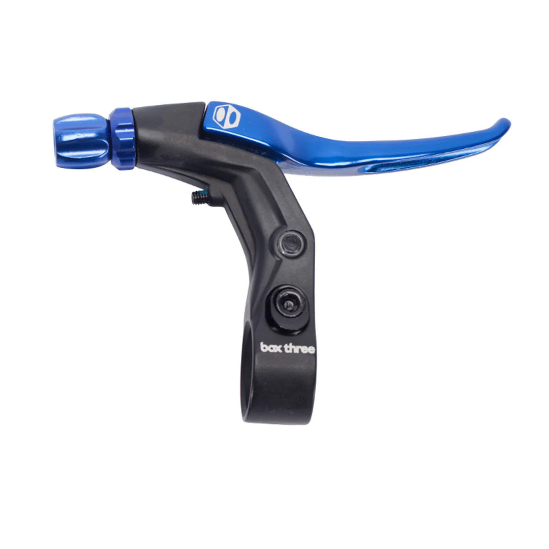 Box Three V-Point Brake Lever Blue