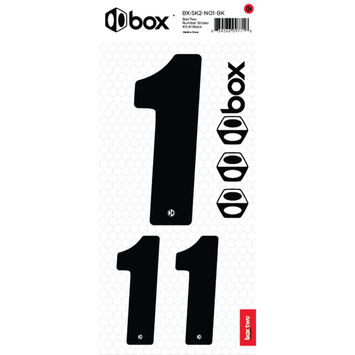 Box Two Number Sticker Kit