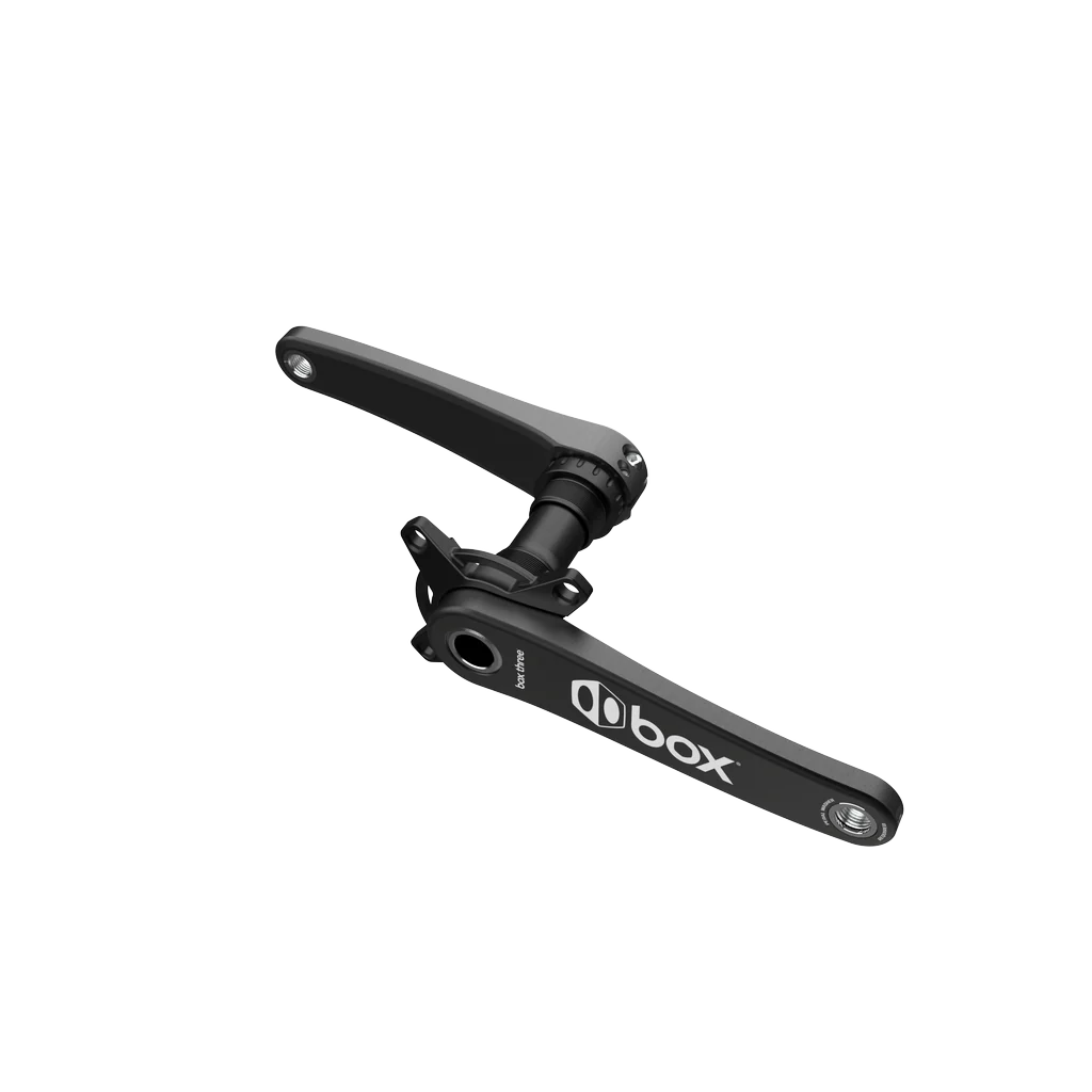 Box Three Hollow-Forged Crankset Black