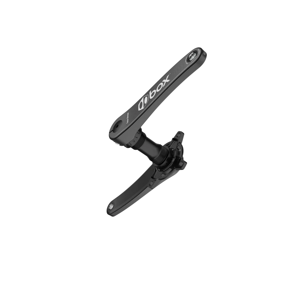 Box Three Hollow-Forged Crankset Black