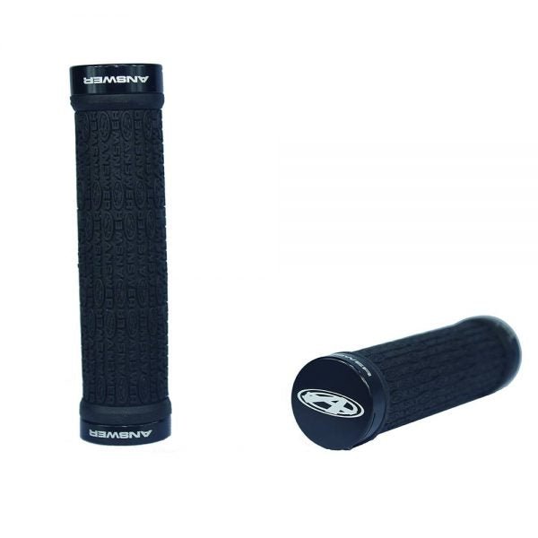 Answer Mini Flangeless Grips Black - Trackstars BMX