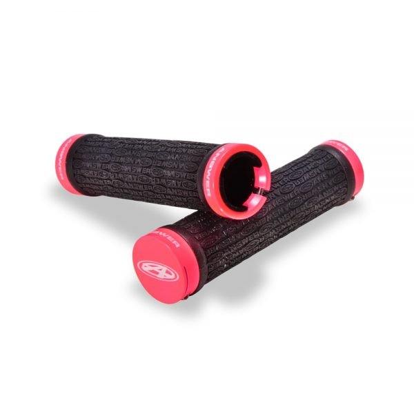 Answer Mini Flangeless Grips Flo Pink - Trackstars BMX