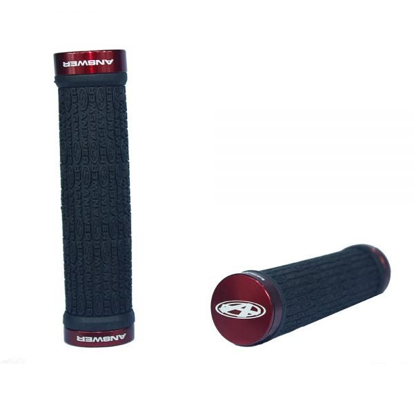 Answer Mini Flangeless Grips Red - Trackstars BMX