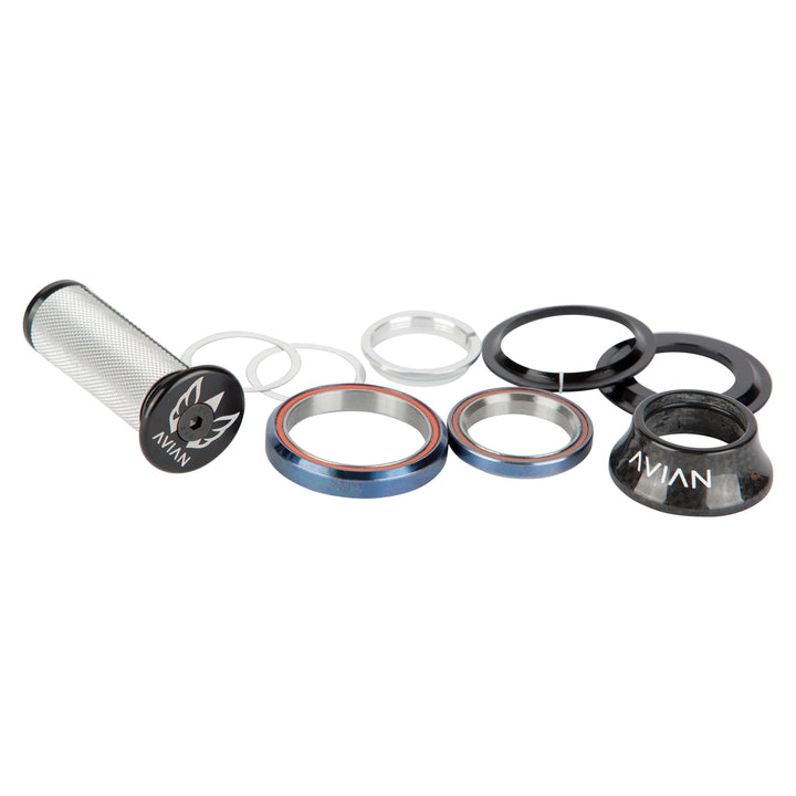 Avian Carbon Integrated Tapered BMX Headset - 1 - 1/8" to 1.5" - Trackstars BMX