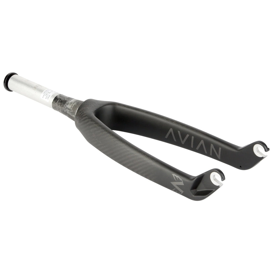 Avian Versus Youth Carbon BMX Fork - 20"x1" - Matte Black - Trackstars BMX