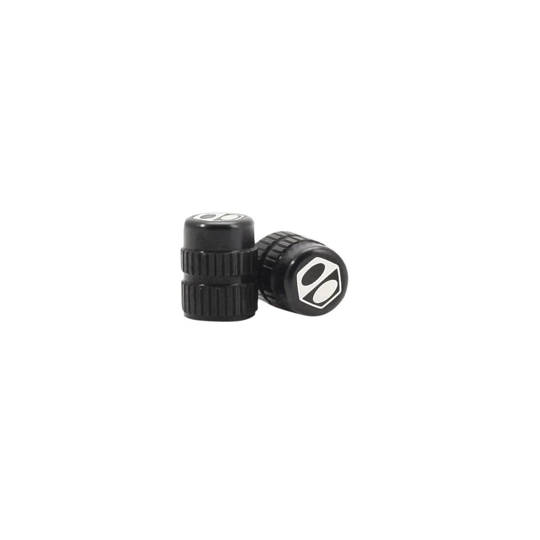 Box One Cube Schrader Valve Caps Black - Trackstars BMX