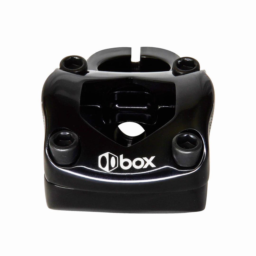 Box One Oversized 31.8 x 1 - 1/8" Top Load Stem Black - Trackstars BMX