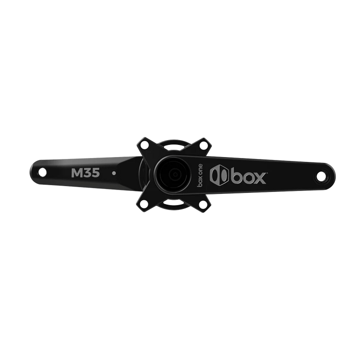 Box One Oversized M35 Crankset Black - Trackstars BMX