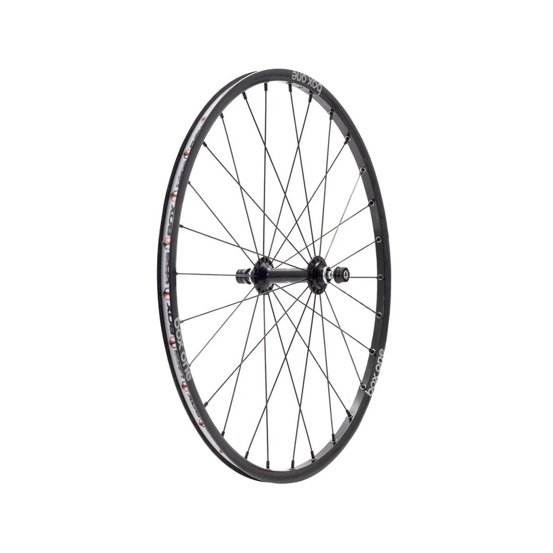 Box Three 28H 10mm Expert Front Wheel Black - Trackstars BMX