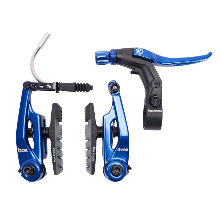 Box Three Brake Kit Blue - Trackstars BMX