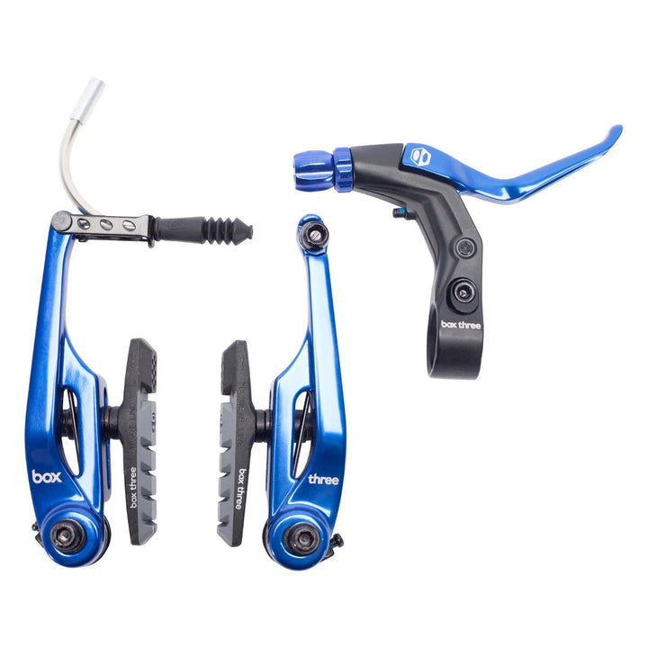 Box Three Brake Kit Blue - Trackstars BMX