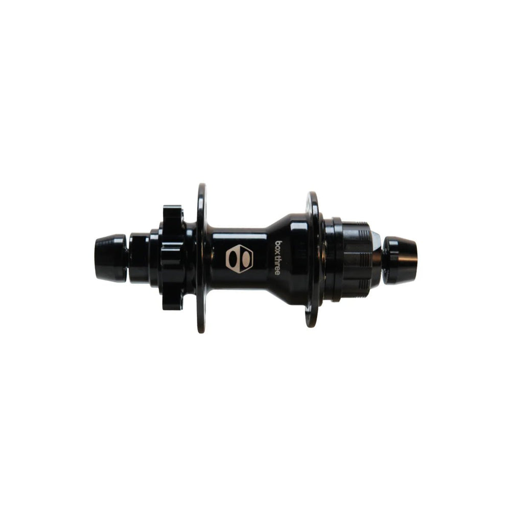 Box Three Pro 10mm rear disc 36H hub w/ 16T black - Trackstars BMX