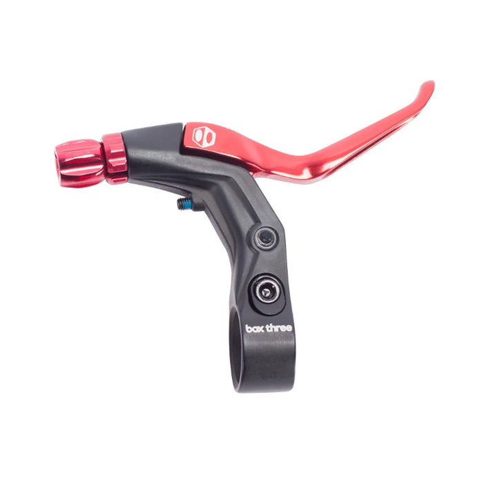 Box Three V - Point Brake Lever Red - Trackstars BMX