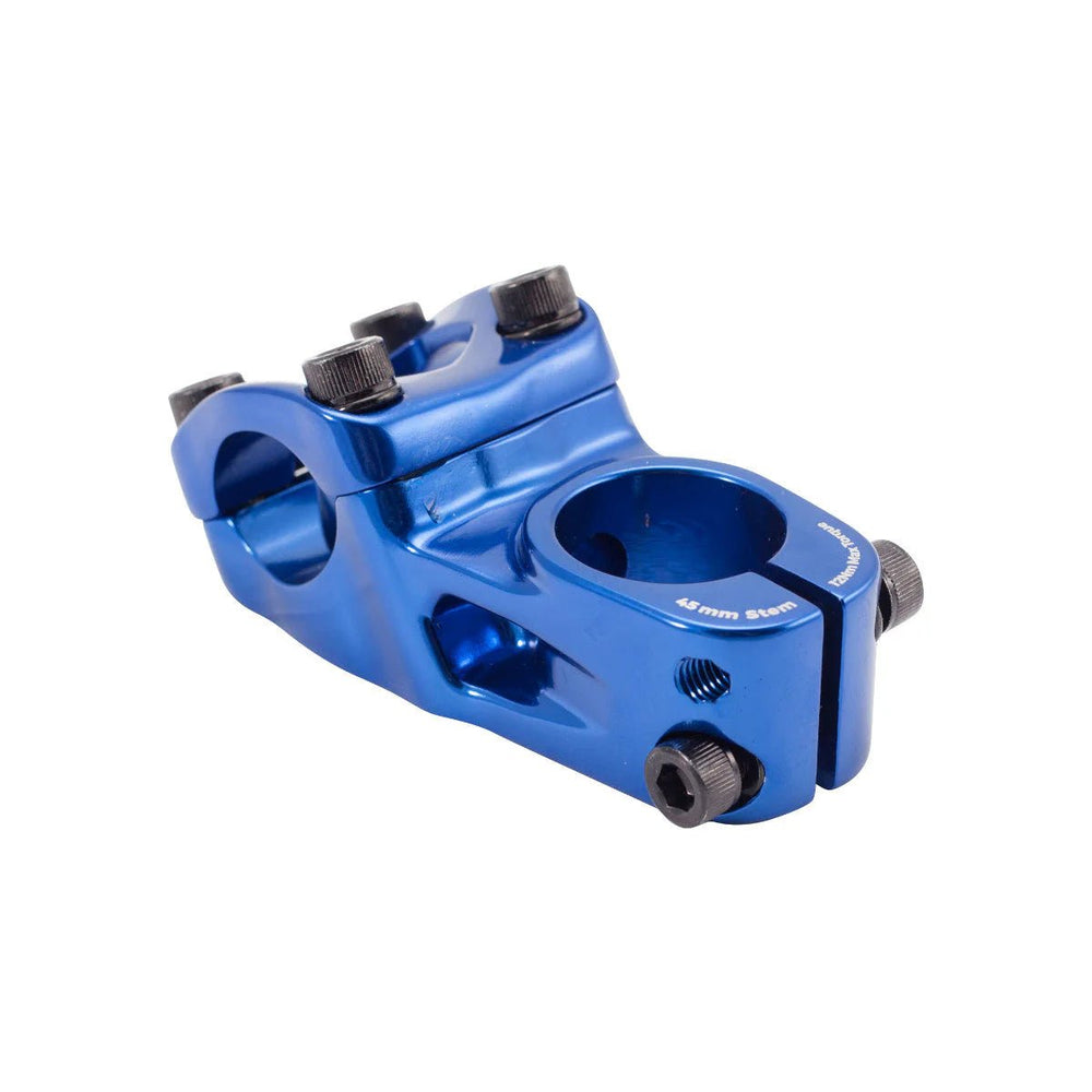 Box Two 22.2 x 1" Top Load Stem Blue - Trackstars BMX