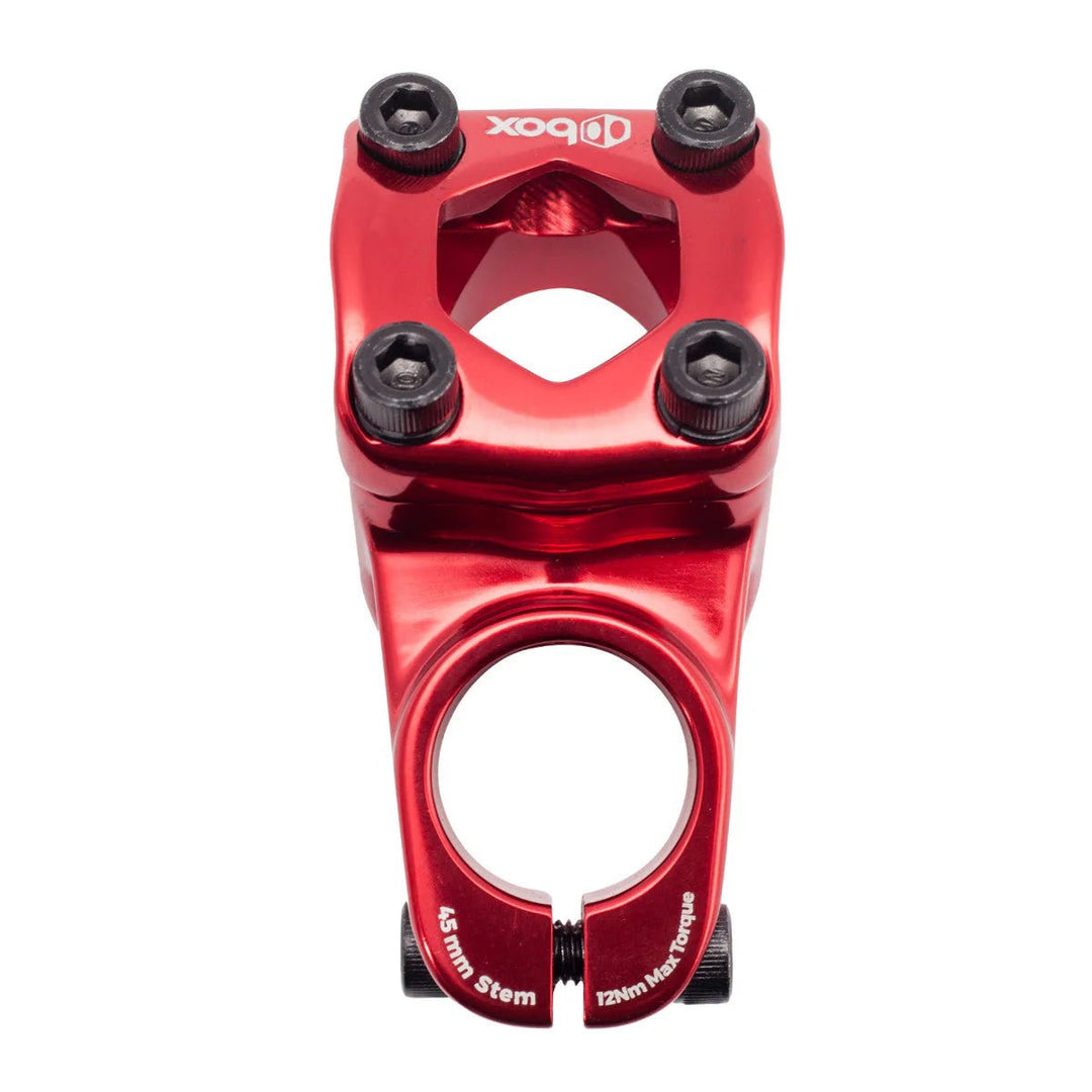Box Two 22.2 x 1" Top Load Stem Red - Trackstars BMX