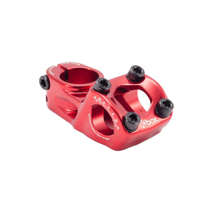 Box Two 22.2 x 1" Top Load Stem Red - Trackstars BMX