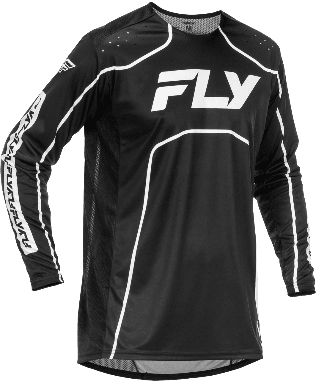 FLY Rayce Bicycle Jersey Youth Black - Trackstars BMX