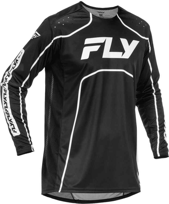 FLY Rayce Bicycle Jersey Youth Black - Trackstars BMX