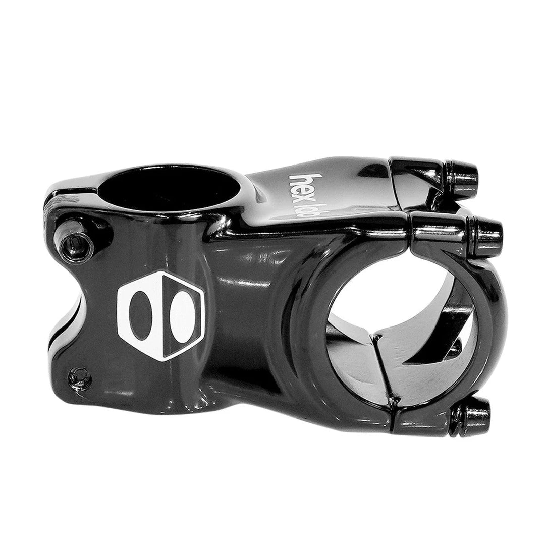 Hex Lab Oversized 28.6 x 1" Front Load Stem Black - Trackstars BMX