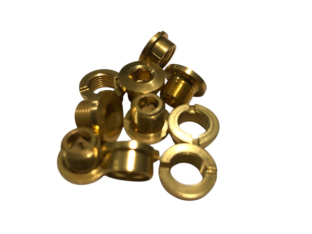 LDC Chainring Bolts Gold - Trackstars BMX