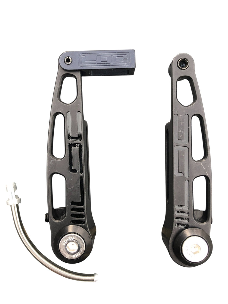 LDC Brake set BMX MTB Vブレーキ リアブレーキ　新品 ldc-mini-v-brake-arms-black-