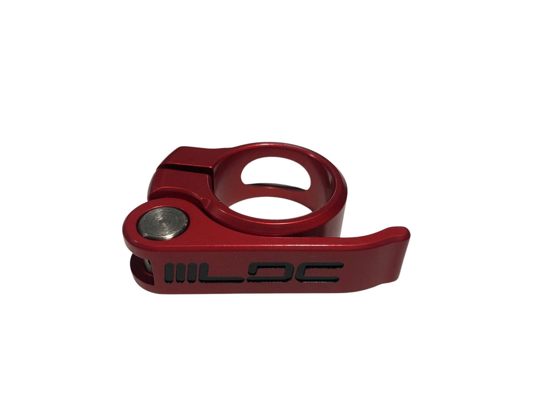 LDC Quick Release Seat Post Clamp 25.4mm Red - Trackstars BMX
