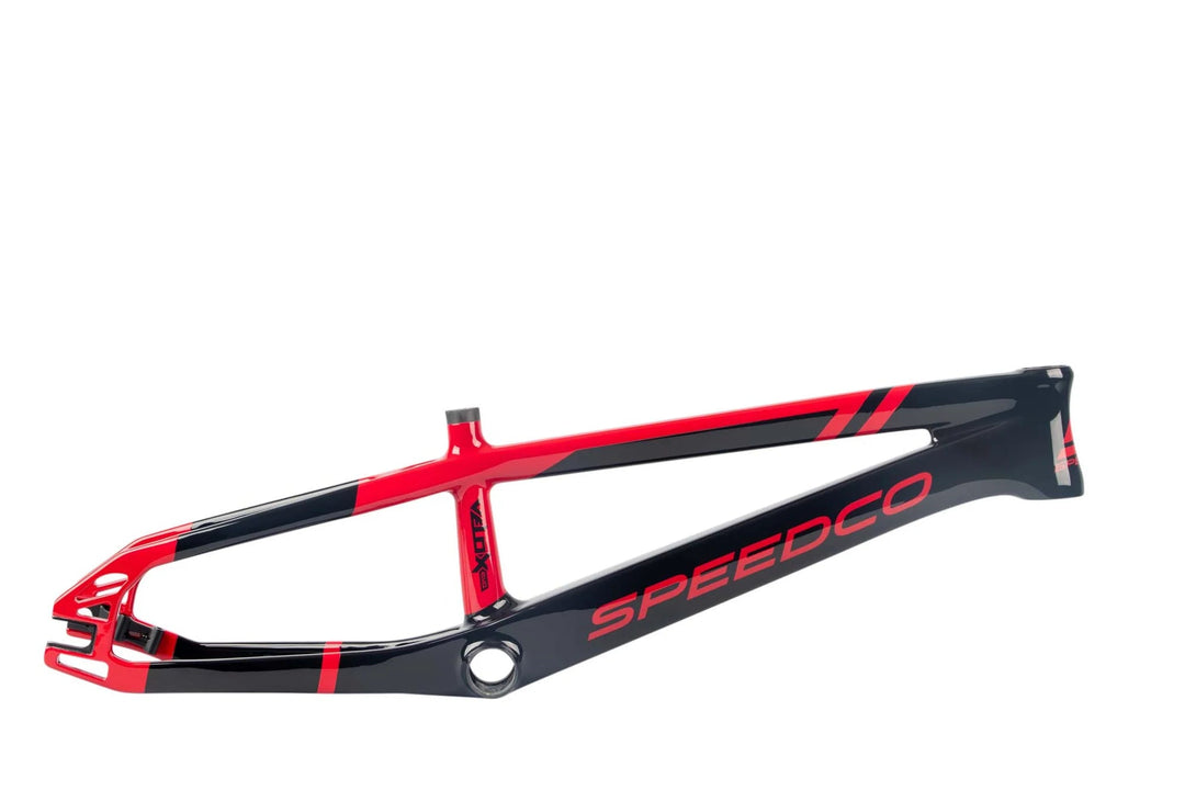 Speedco Velox Evo Carbon BMX Race Frame Gloss Red - Trackstars BMX
