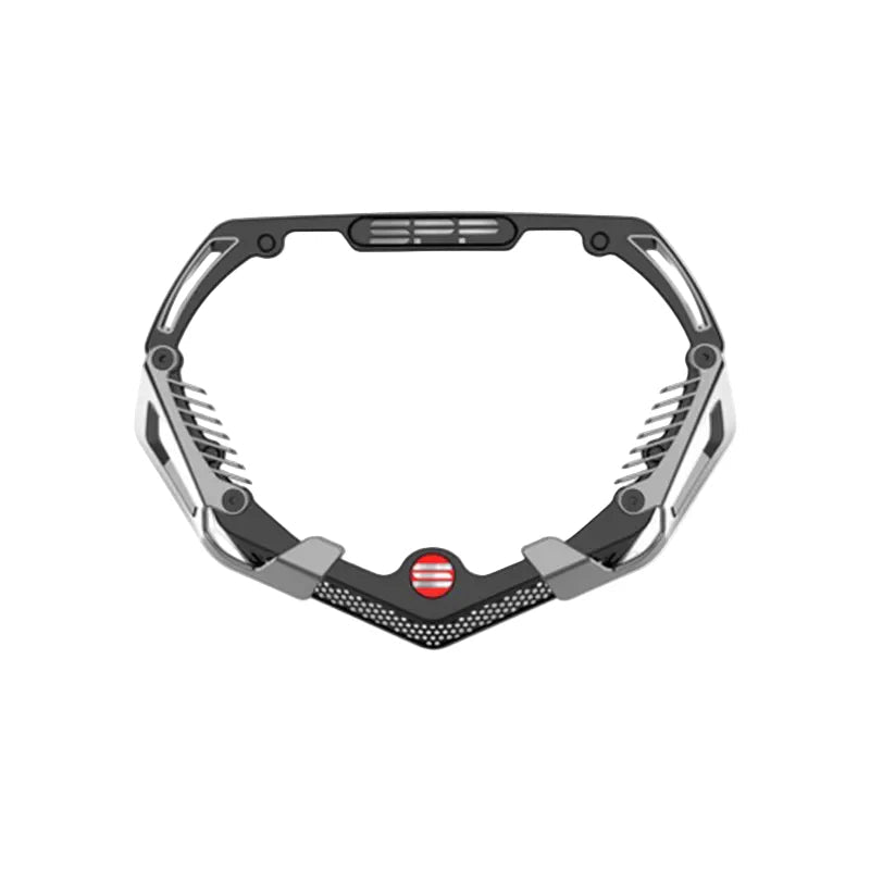 SPP Number Plate Black Chrome - Trackstars BMX