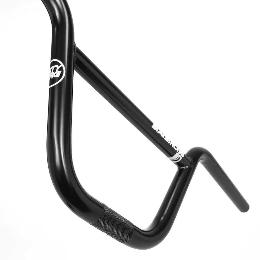 Stay Strong Chevron Chromoly BMX Race Handlebars-Black - Trackstars BMX