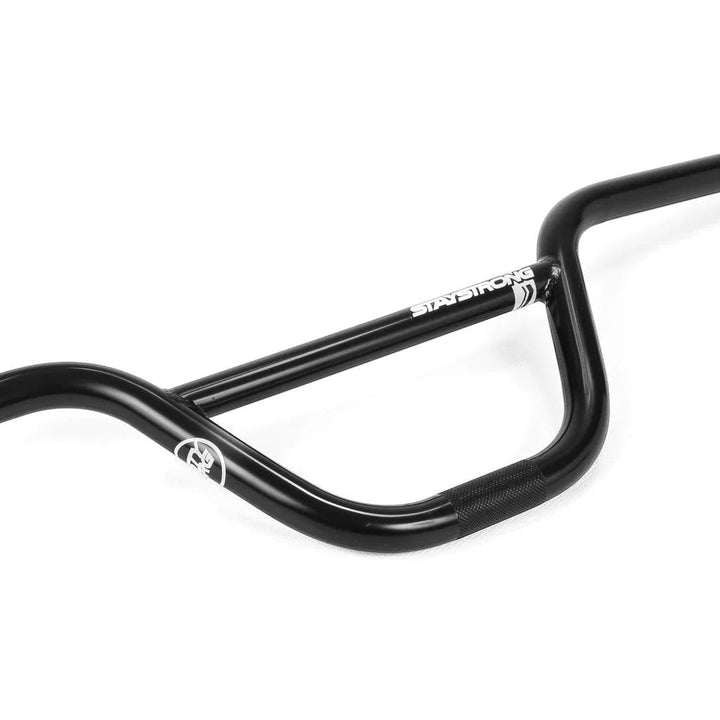 Stay Strong Chevron Cruiser V2 Chromoly BMX Race Handlebars-Black - Trackstars BMX