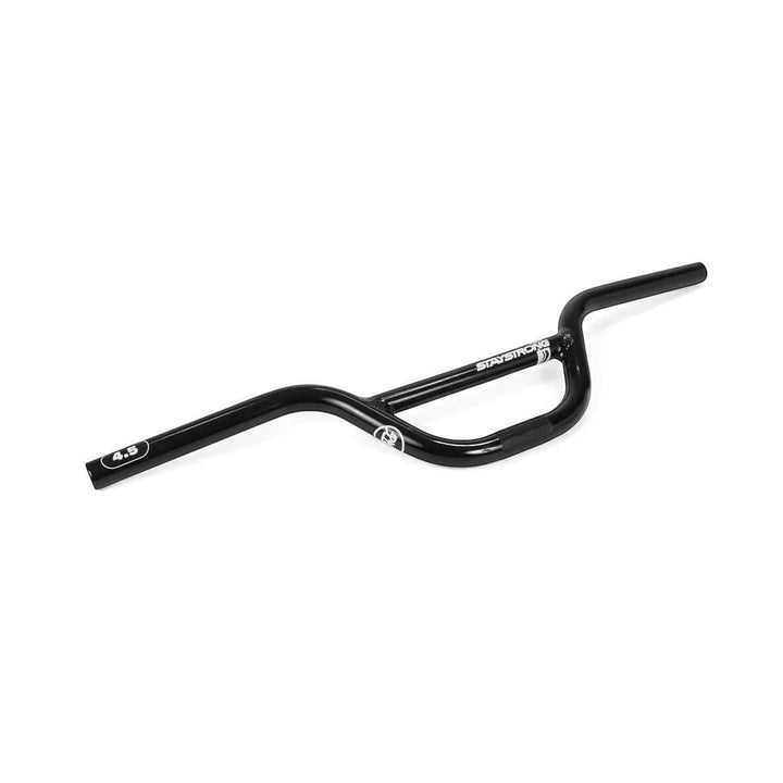 Stay Strong Chevron Expert Alloy BMX Race Handlebars-Black - Trackstars BMX