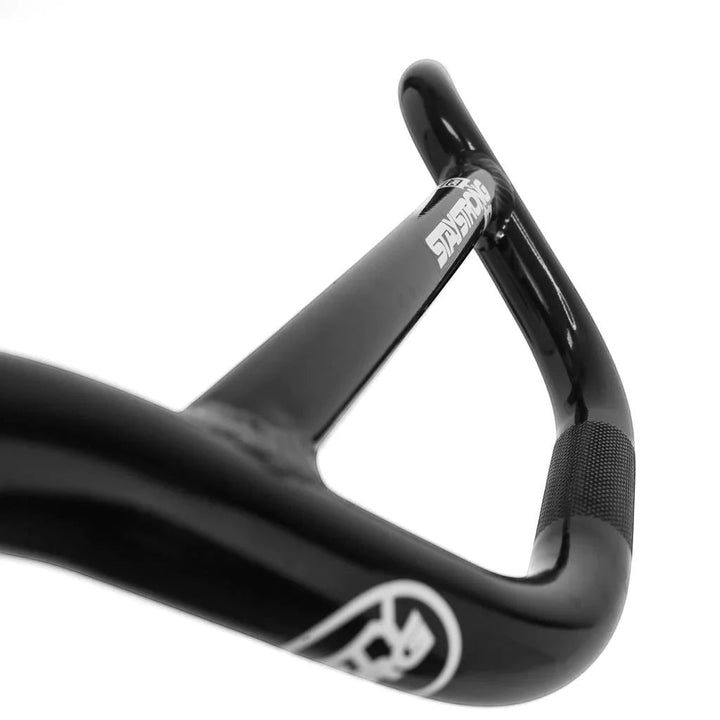 Stay Strong Chevron Expert Alloy BMX Race Handlebars-Black - Trackstars BMX