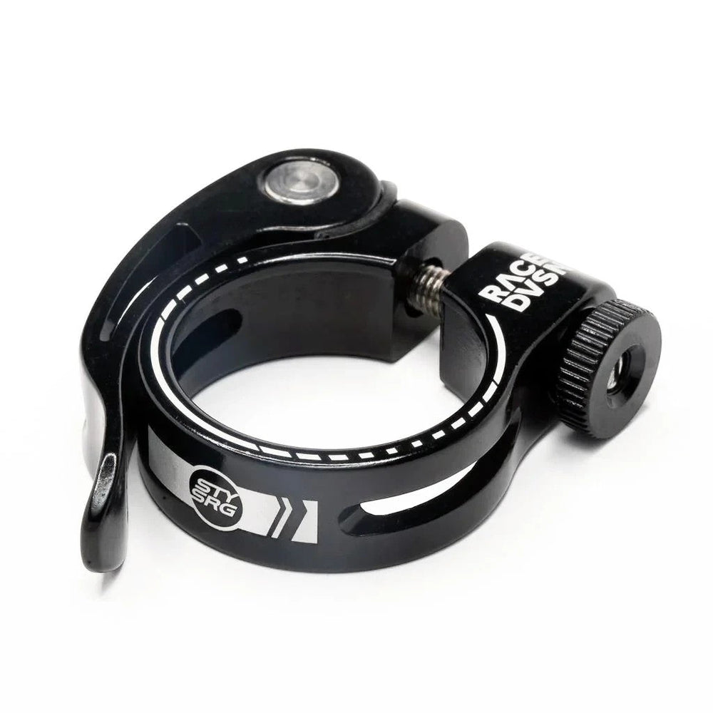 Stay Strong Race DVSN Chevron Quick Release Seat Clamp - Black - Trackstars BMX