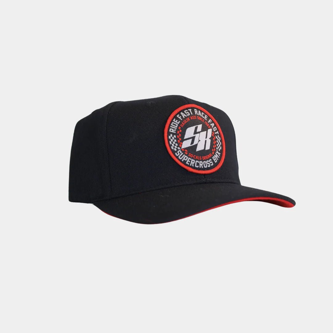 Supercross BMX | Speed Checks Snapback Hat - Trackstars BMX