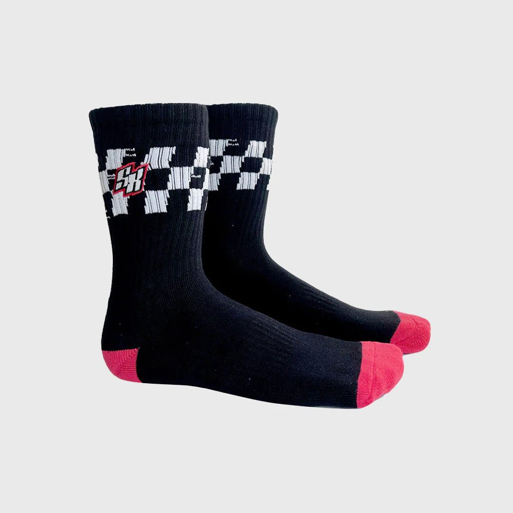 Supercross BMX | Speed Checks Socks - Trackstars BMX