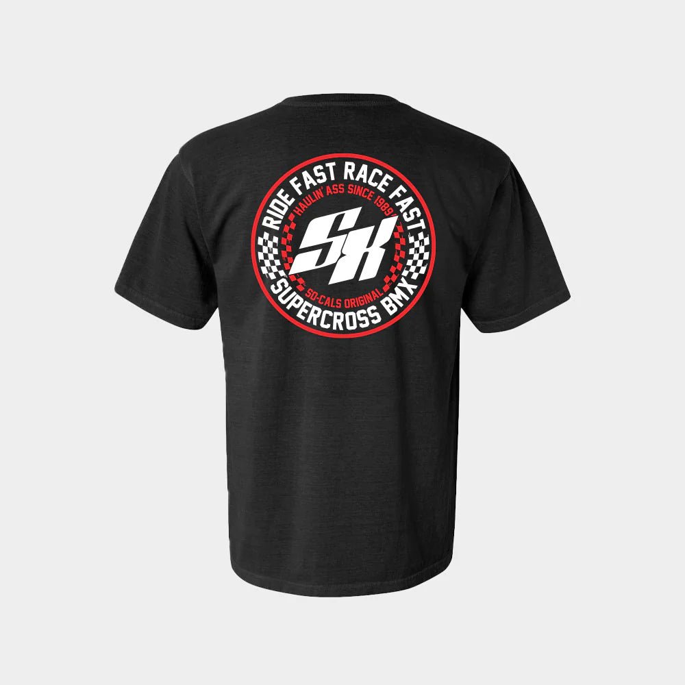 Supercross BMX | Speed Checks T-Shirt - Trackstars BMX