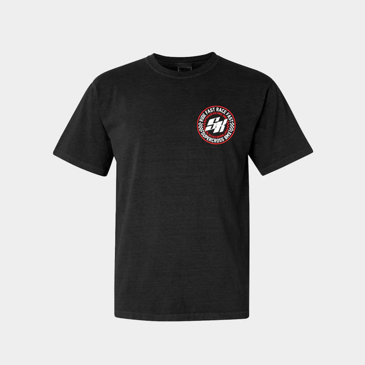Supercross BMX | Speed Checks T-Shirt - Trackstars BMX