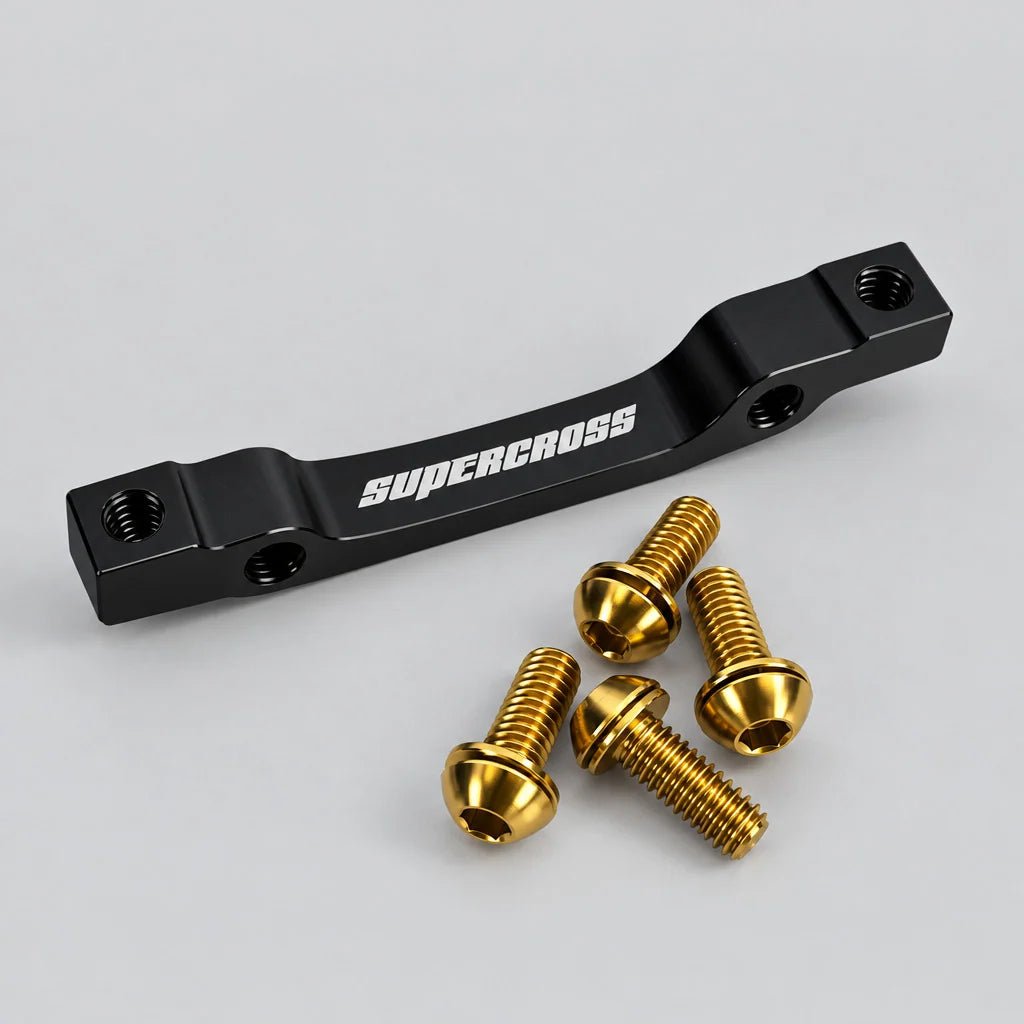 Supercross Sidemount 120mm Disc Brake Adapter/Post Mount - Trackstars BMX
