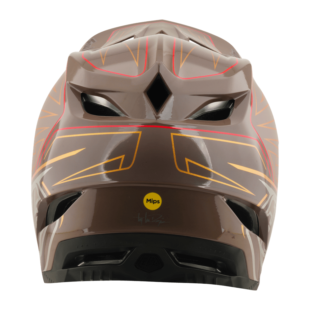 TLD D4 AS POLYACRYLITE HELMET SHADOW PRO TIMBER - Trackstars BMX